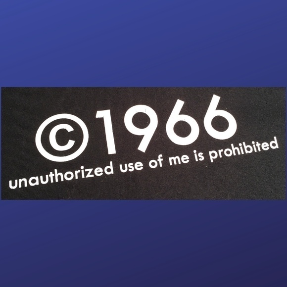 Gildan Other - 1966 UNAUTHORIZED USE Novelty Humor Tee Shirt, BLACK/WHITE, Men’s Size 2XL, NWOT